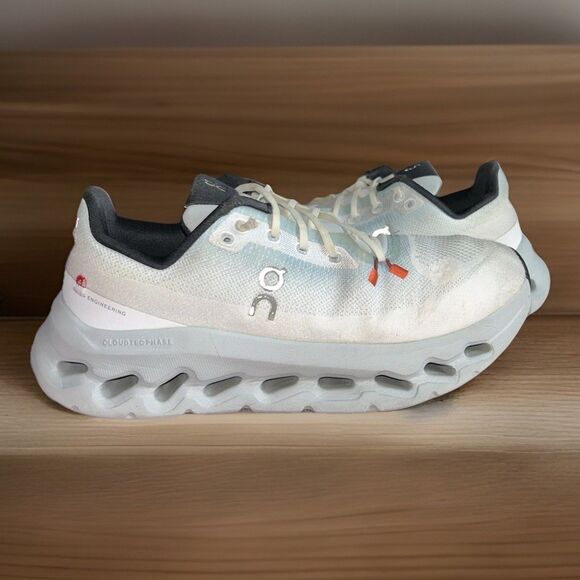 On Cloud Cloudtilt Mens 8 Mineral Ivory Running Shoes Cloudtec Phase 3ME10102105 - Picture 1 of 10